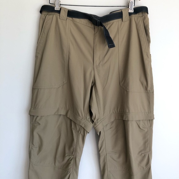 L.L. Bean Men’s Zip-Leg Convertible Pants Sz Large Short - Picture 14 of 14